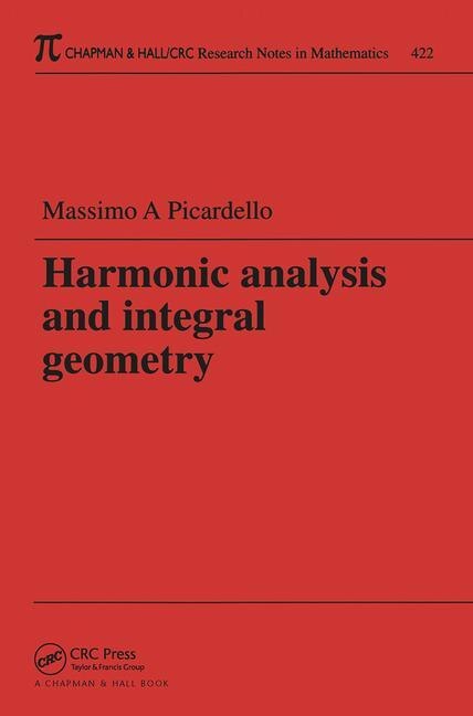 Couverture_Harmonic analysis and integral geometry