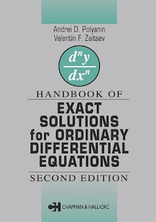 Couverture_Handbook of Exact Solutions For Ordinary Differential Equations
