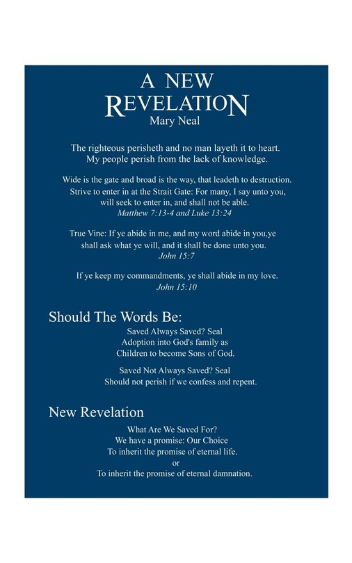 Front cover_A New Revelation From God