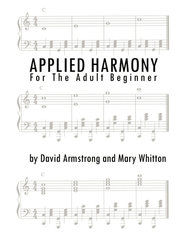 Front cover_Applied Harmony For The Adult Beginner