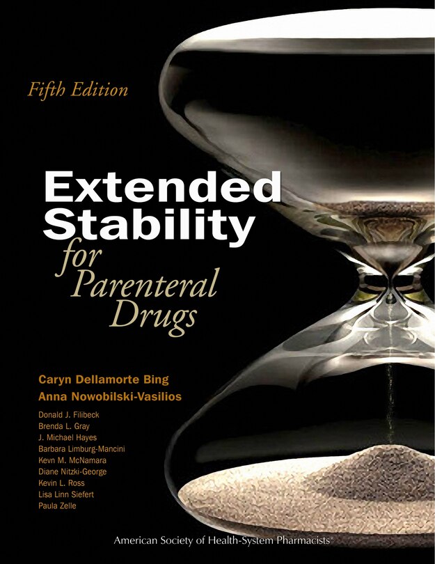 Couverture_Extended Stability For Parenteral Drugs