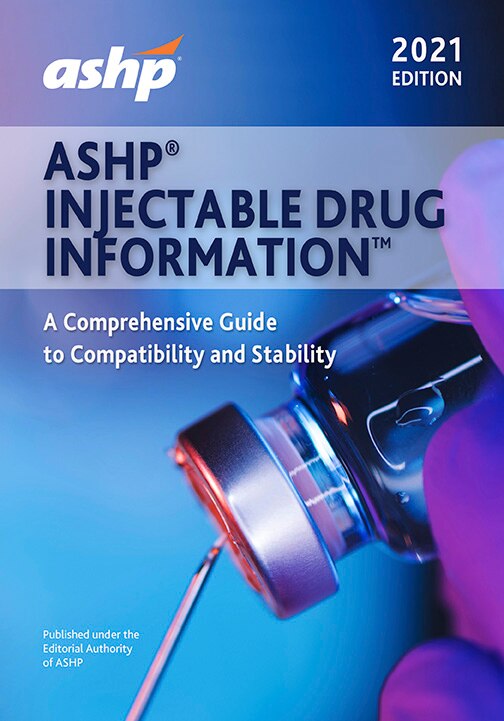 Couverture_Ashp(r) Injectable Drug Information(tm)