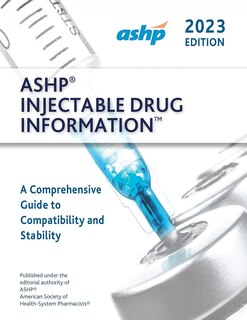 Couverture_ASHP Injectable Drug Information