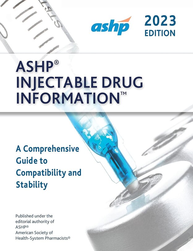 Couverture_ASHP Injectable Drug Information