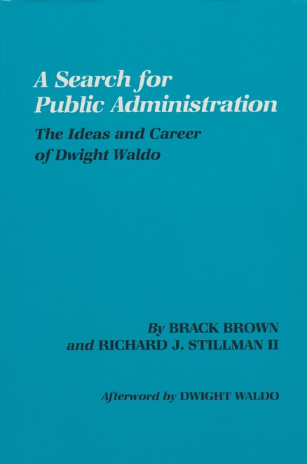 Couverture_A Search for Public Administration