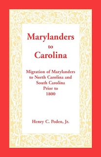 Front cover_Marylanders to Carolina