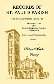 Front cover_Records of St. Paul's Parish, Volume 1