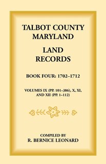 Front cover_Talbot County, Maryland Land Records