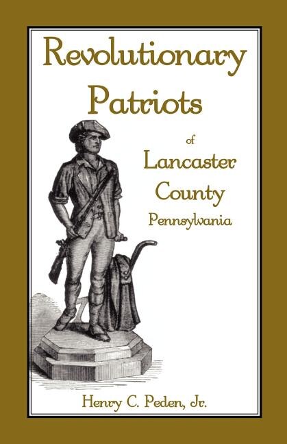 Couverture_Revolutionary Patriots of Lancaster County, Pennsylvania
