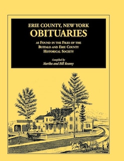 Couverture_Erie County, New York, Obituaries as Found in the Files of the Buffalo and Erie County Historical Society