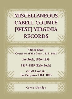 Front cover_Miscellaneous Cabell County, [West] Virginia Records