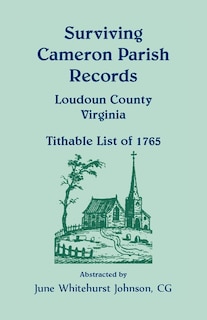 Couverture_Surviving Cameron Parish Records, Loudoun County, Virginia