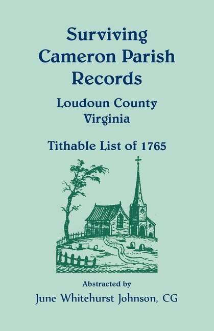 Couverture_Surviving Cameron Parish Records, Loudoun County, Virginia