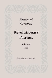 Couverture_Abstract of Graves of Revolutionary Patriots