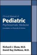 Couverture_Clinical Manual of Pediatric Psychosomatic Medicine