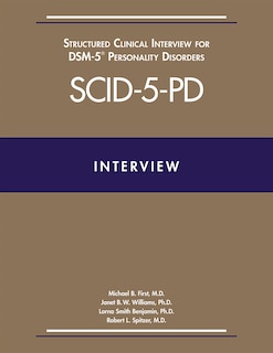 Couverture_Structured Clinical Interview For Dsm-5 Personality Disorders (scid-5-pd)