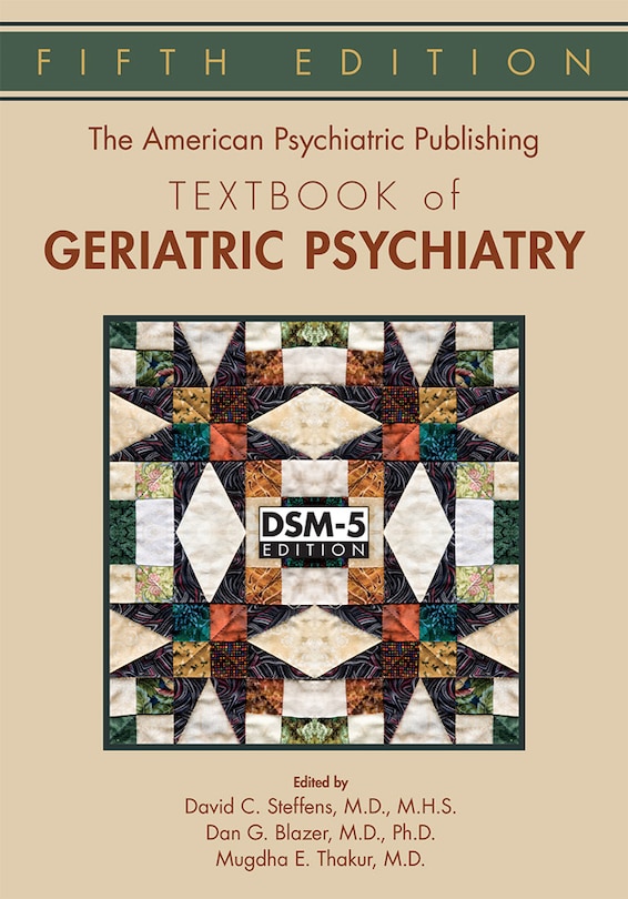 Front cover_The American Psychiatric Publishing Textbook Of Geriatric Psychiatry