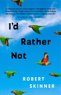 Front cover_I'd Rather Not