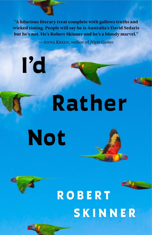 Front cover_I'd Rather Not