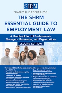Front cover_The SHRM Essential Guide to Employment Law, Second Edition