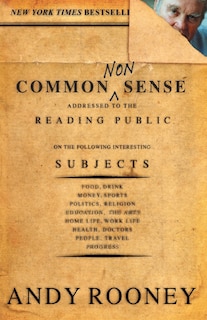 Front cover_Common Nonsense