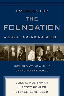 Front cover_Casebook for The Foundation: A Great American Secret