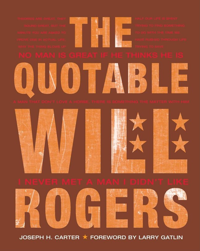 Front cover_The Quotable Will Rogers