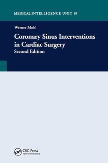Front cover_Coronary Sinus Intervention In Cardiac Surgery, Second Edition