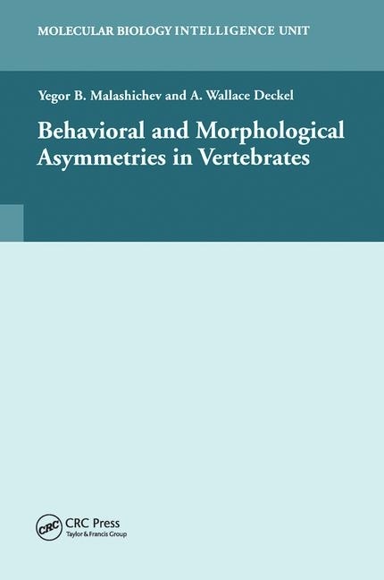 Front cover_Behavioural And Morphological Asymmetries In Vertebrates