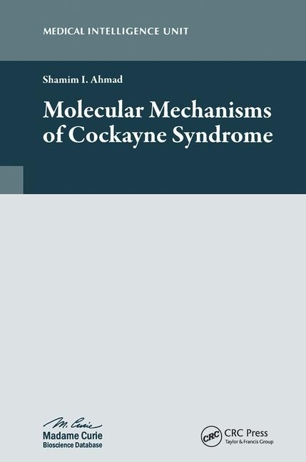 Couverture_Molecular Mechanisms Of Cockayne Syndrome
