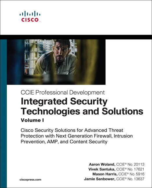 Front cover_Integrated Security Technologies And Solutions - Volume I