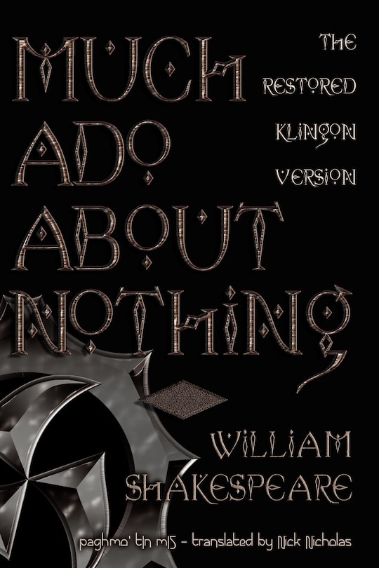 Front cover_Much Ado about Nothing (Klingon Language Edition)