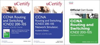 Couverture_Ccna Routing And Switching Icnd2 200-105 Pearson Ucertify Course, Network Simulator, And Textbook Academic Edition Bundle