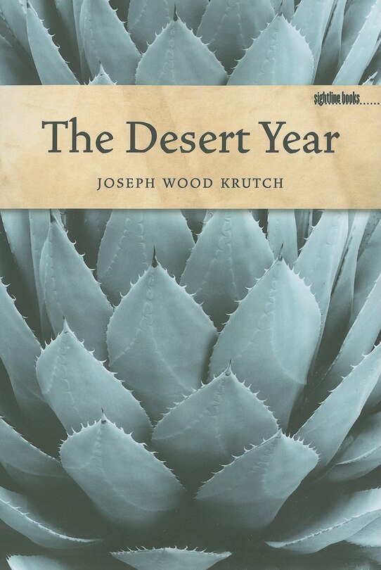 Front cover_The Desert Year