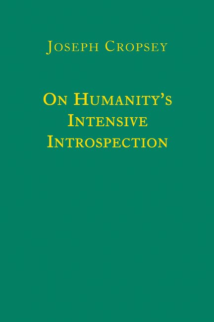 Front cover_On Humanity's Intensive Introspection