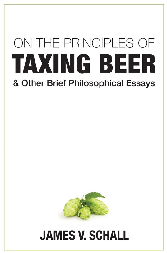 Front cover_On The Principles Of Taxing Beer