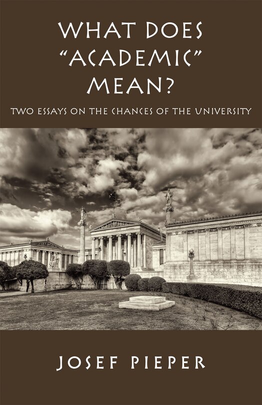 Front cover_What Does academic Mean?