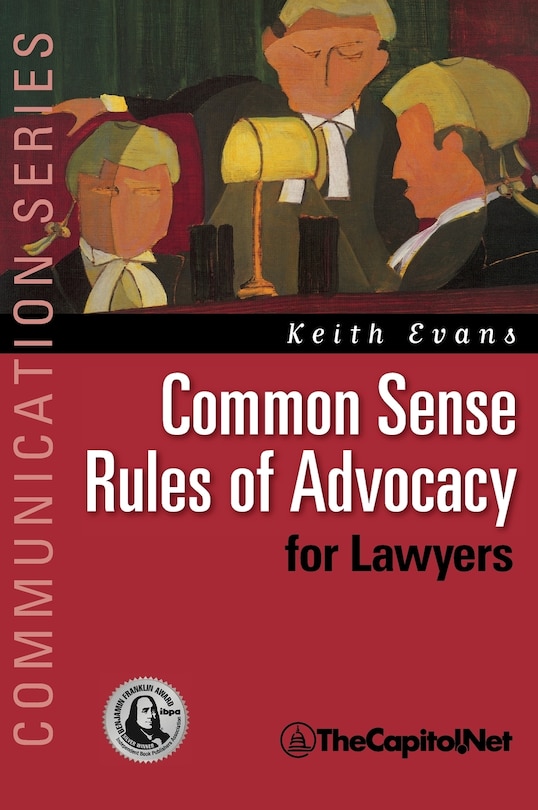 Front cover_Common Sense Rules of Advocacy for Lawyers