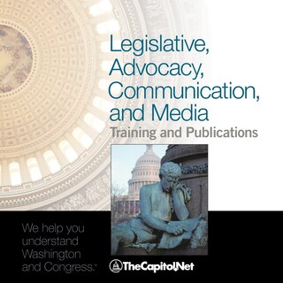 Front cover_Legislative, Advocacy, Communication, and Media Training and Publications