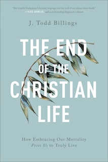 Front cover_The End of the Christian Life
