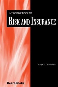 Front cover_Introduction To Risk And Insurance