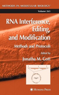 Front cover_Rna Interference, Editing, and Modification
