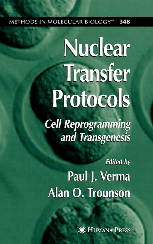 Front cover_Nuclear Transfer Protocols