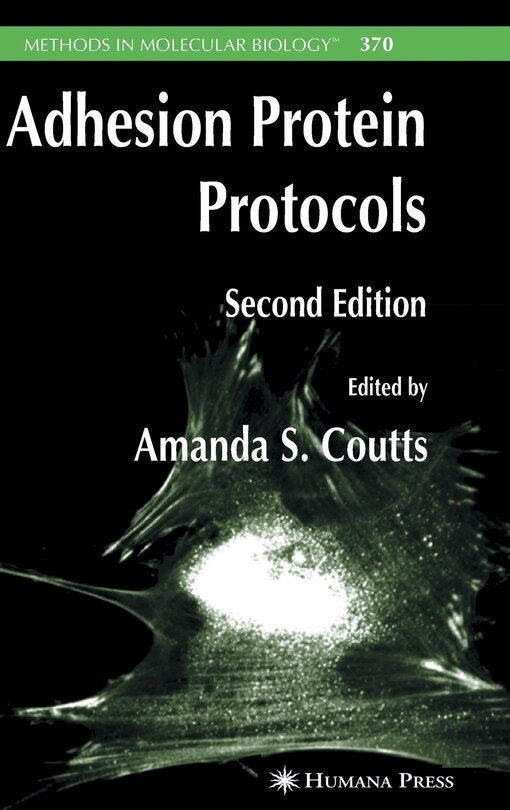 Front cover_Adhesion Protein Protocols