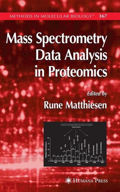 Couverture_Mass Spectrometry Data Analysis in Proteomics