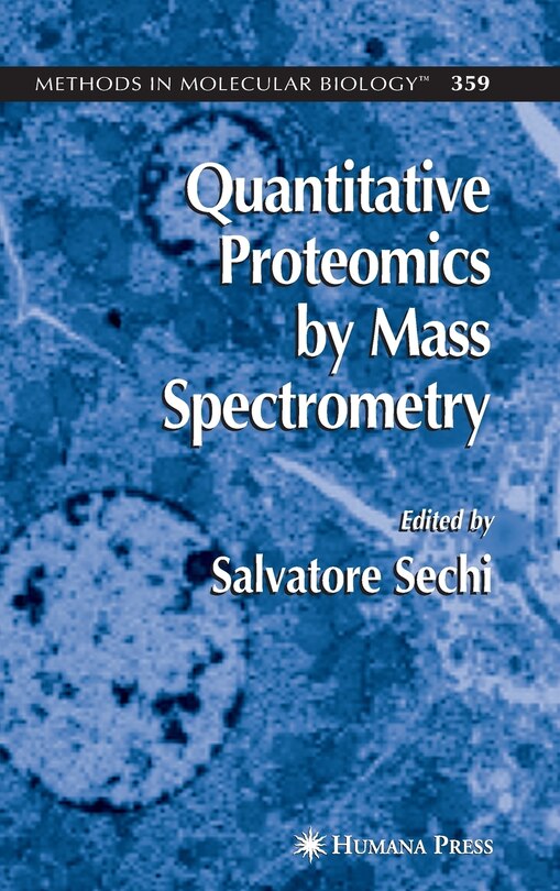 Front cover_Quantitative Proteomics by Mass Spectrometry