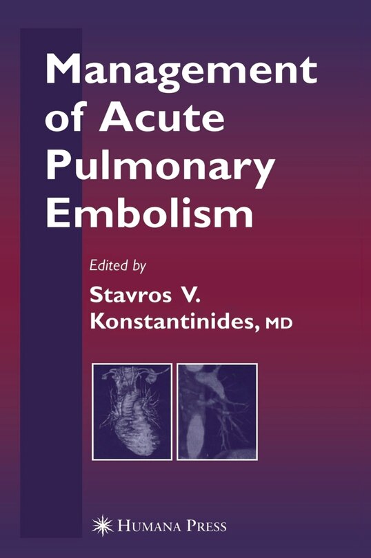 Front cover_Management of Acute Pulmonary Embolism