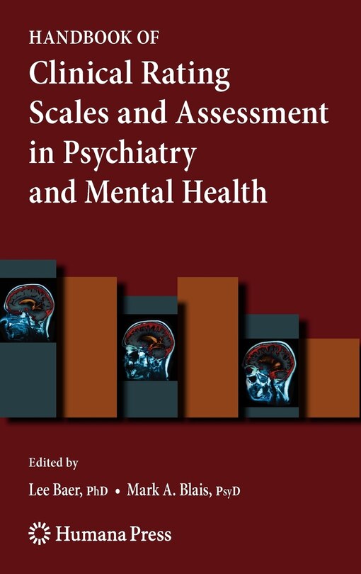 Couverture_Handbook of Clinical Rating Scales and Assessment in Psychiatry and Mental Health
