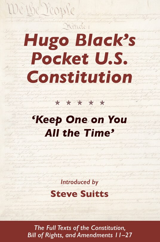 Front cover_Hugo Black's Pocket U.s. Constitution