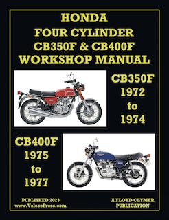 Front cover_Honda 1972-1977 4-Cylinder Cb350f & Cb400f Workshop Manual